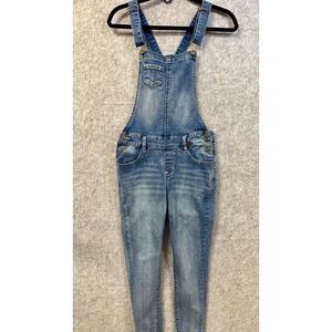 Wallflowers Denim Overalls Light Wash Skinny Button Closure Women's‎ Size S